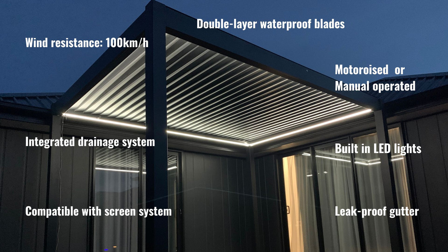 Manual Louvre System